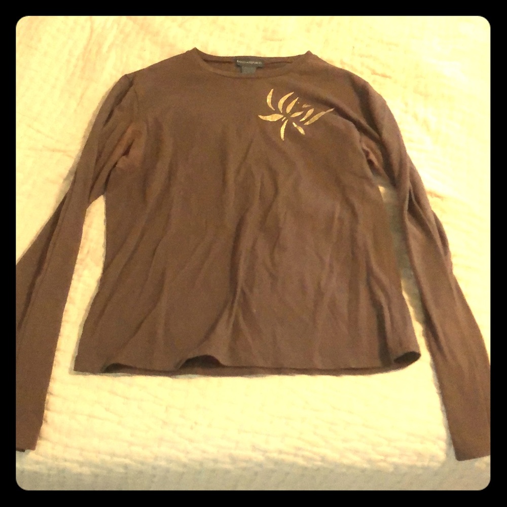 Brown shirt